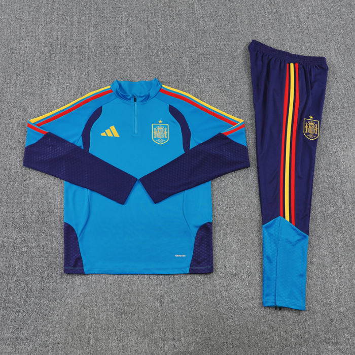 2627 Spain Blue España Tracksuit kit training