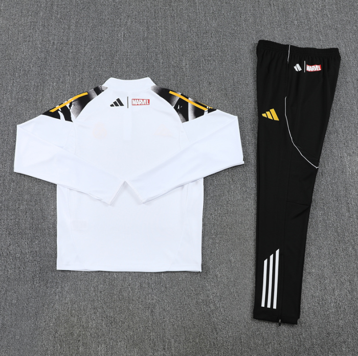 2526 Real Madrid white Tracksuit kit training RealMadrid