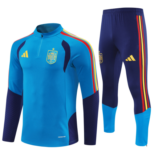 2627 Spain Blue España Tracksuit kit training