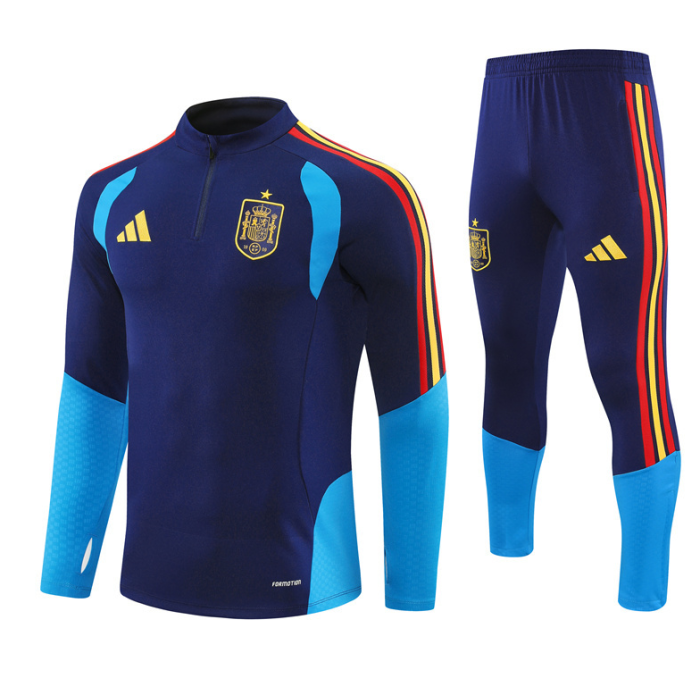 2627 Spain Royal Blue España Tracksuit kit training