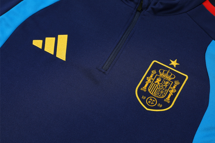 2627 Spain Royal Blue España Tracksuit kit training