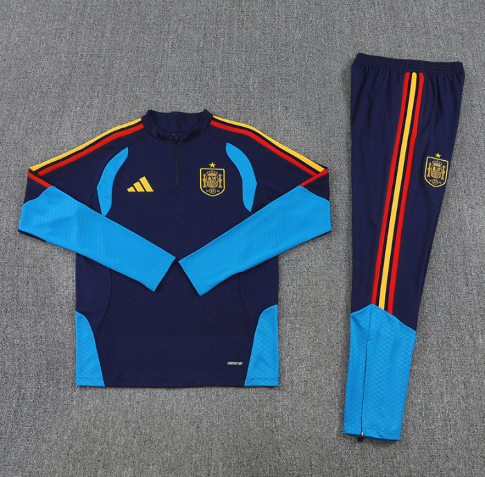 2627 Spain Royal Blue España Tracksuit kit training