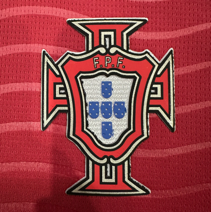 2627 S - 4XL Portugal home red jersey