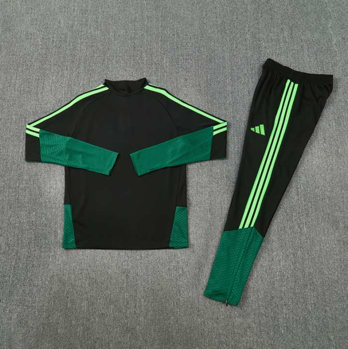 26 27 black Club de Fútbol México CF México Mexico football tracksuit Quarter Zip Training