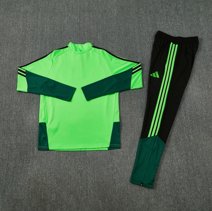 26 27 Fluorescent green Club de Fútbol México CF México Mexico football tracksuit Quarter Zip Training