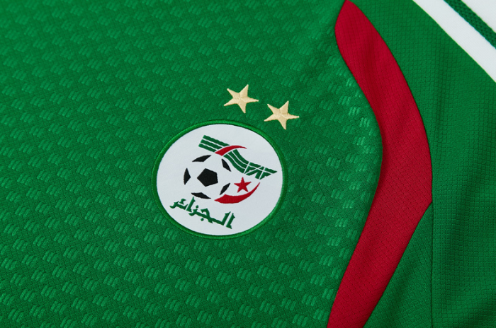 26 27 short sleeves green Algerian Football Club Algérie FC football Training