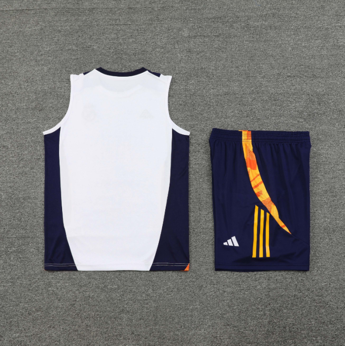 24 25 Real Madrid sleeveless training kit