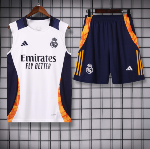 24 25 Real Madrid sleeveless training kit