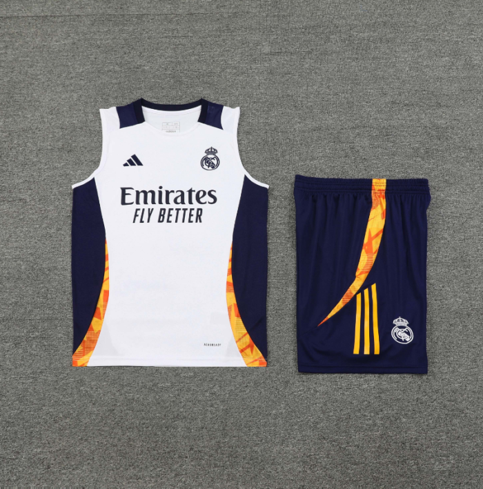 24 25 Real Madrid sleeveless training kit
