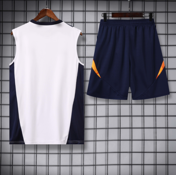 24 25 Real Madrid sleeveless training kit