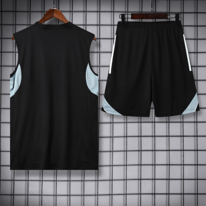 2526 Real Madrid Sleeveless Training Suit Set