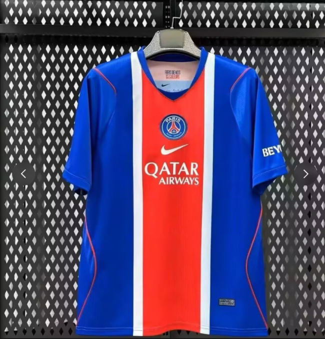26 27 Men's PSG Paris Saint-Germain Home Jersey
