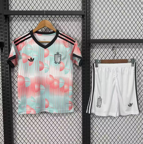 26 27 Belgium away kids jersey kit Belgian football