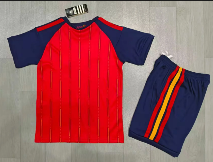 Copy 26 27 kids España Spain home jersey kit