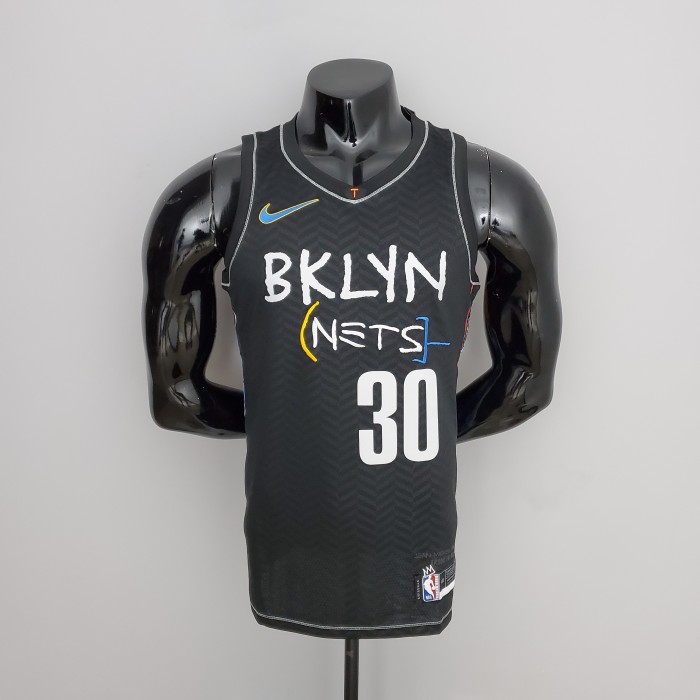Seth Curry Brooklyn Nets Swingman Jersey Black