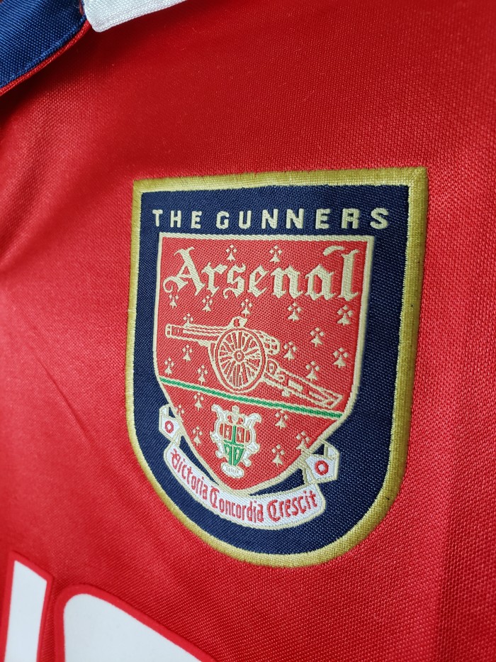 Arsenal Home Retro Long Sleeves Jersey 98/99