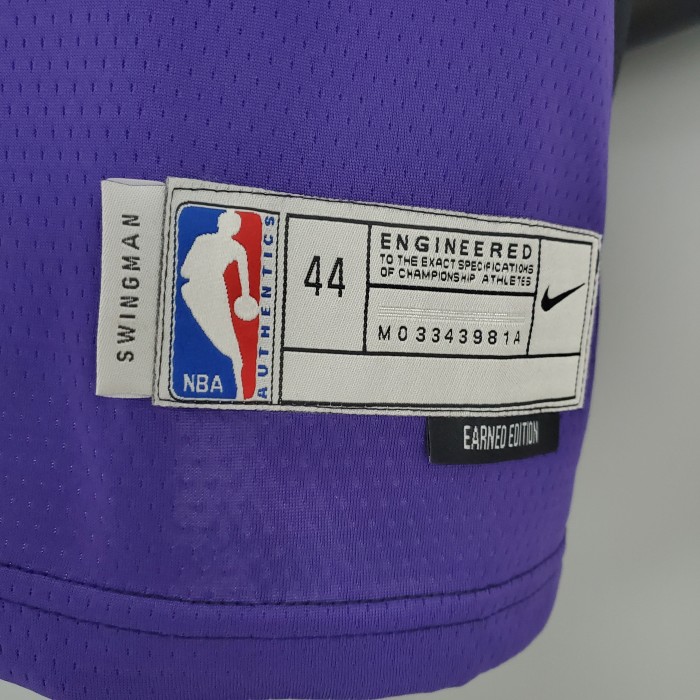 Pascal Siakam Toronto Raptors Bonus Edition 2020/21 Swingman Jersey Black and Purple
