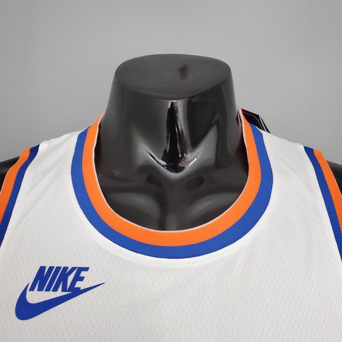 Derrick Rose New York Knicks 75th Anniversary Swingman Jersey White