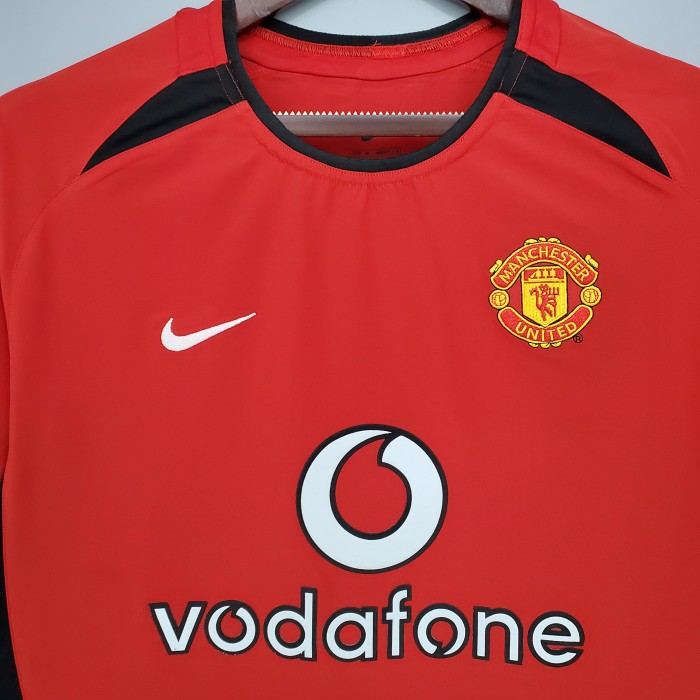 Manchester United Home Retro Jersey 2002/04