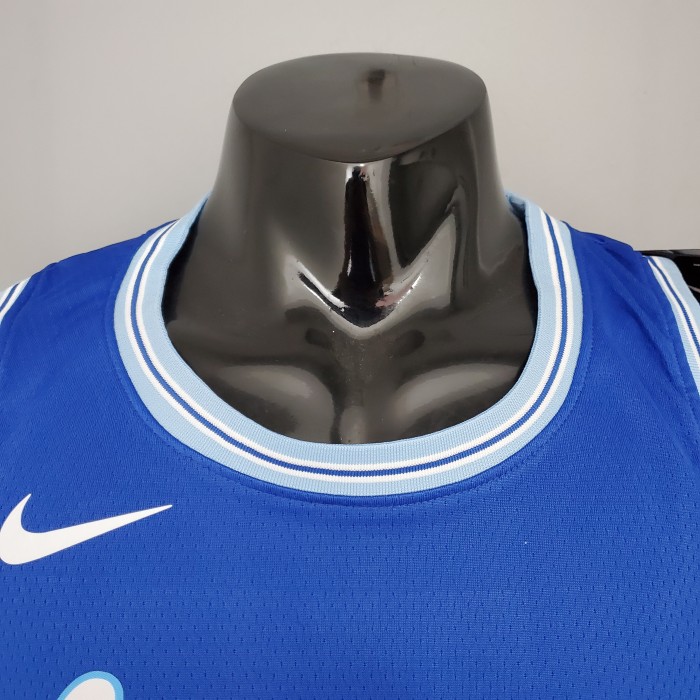 Anthony Davis Los Angeles Lakers 2020/21 Swingman Jersey Retro Blue