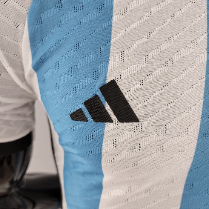 Argentina 2022 World Cup Home Player Version Man Jersey