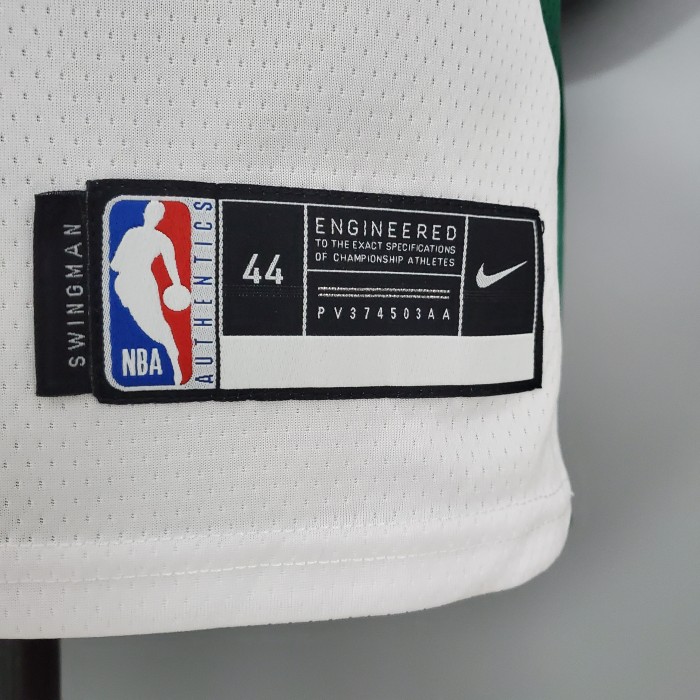 Kemba Walker Boston Celtics City Edition Swingman Jersey White