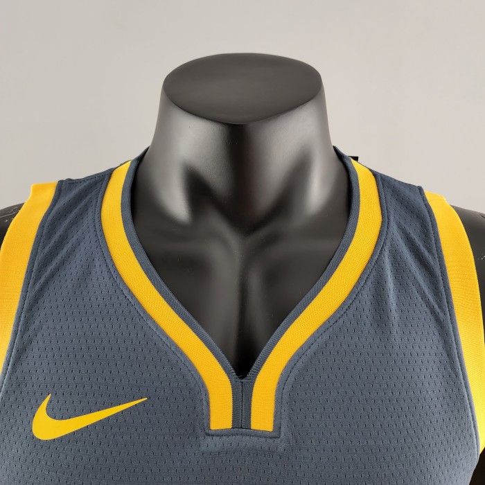 Andrew Wiggins Golden State Warriors Grey Swingman Jersey 2018