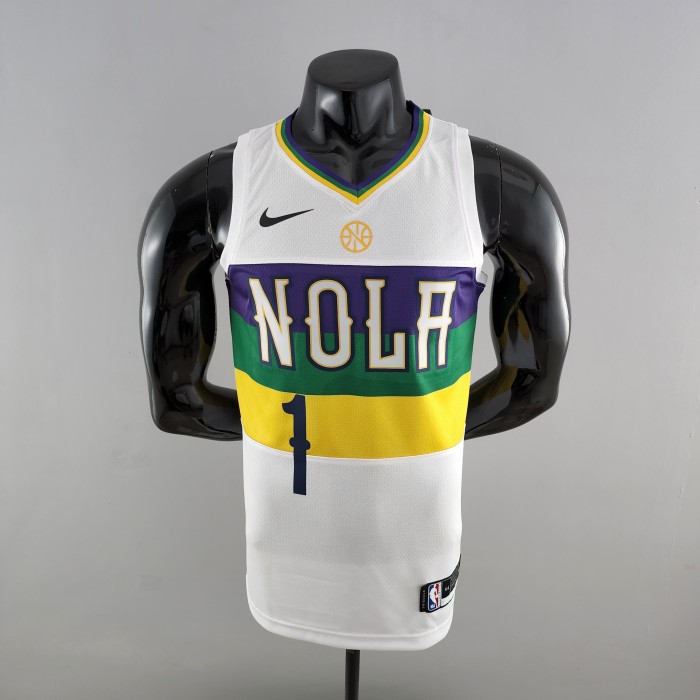 Zion Williamson New Orleans Pelicans Urban Edition Swingman Jersey 2018