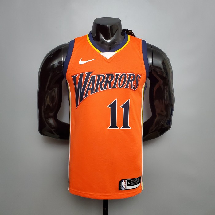 Klay Thompson Golden State Warriors Swingman Jersey Orange