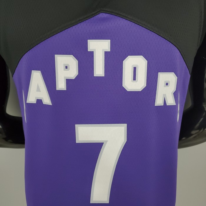 Kyle Lowry Toronto Raptors Bonus Edition 2020/21 Swingman Jersey Black and Purple