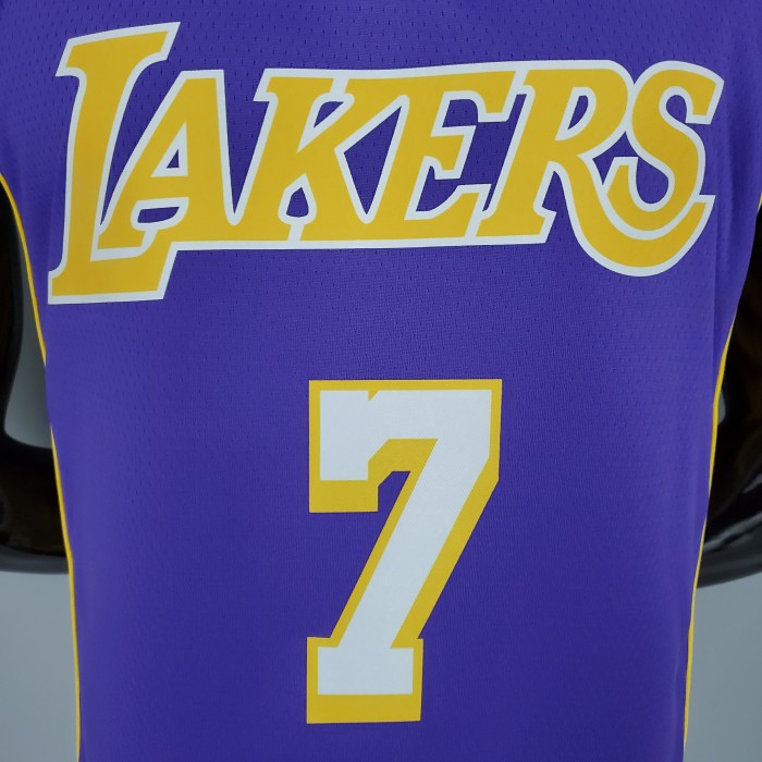 Carmelo Anthony Los Angeles Lakers 2020/21 Swingman Jersey Purple