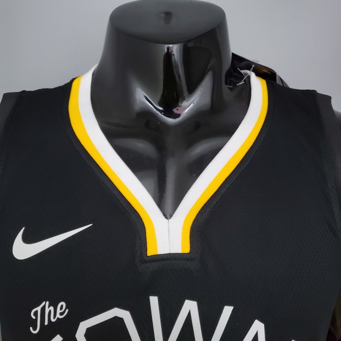 Stephen Curry Golden State Warriors Bonus Edition Swingman Jersey Black