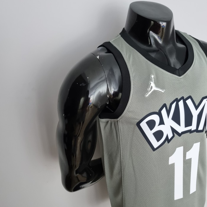 Kyrie Irving Brooklyn Nets 75th Anniversary City Edition Swingman Jersey Royal Blue