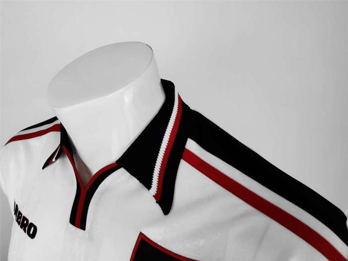 Manchester United Away Long Sleeve Retro Jersey 98/99