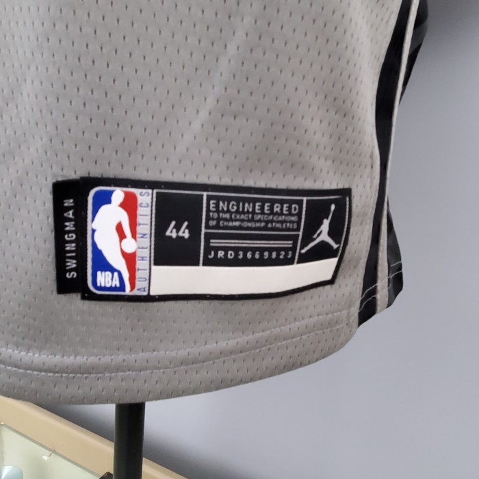 Blake Griffin Brooklyn Nets Flying Man Swingman Jersey Gray