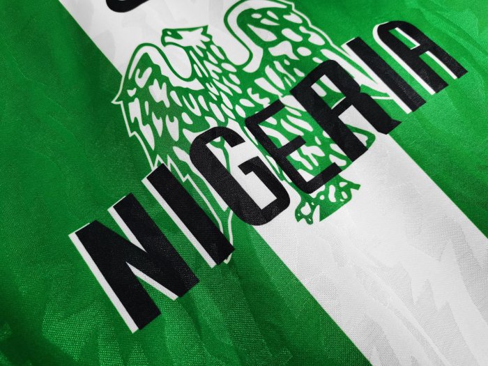Nigeria Home Retro Jersey 1996