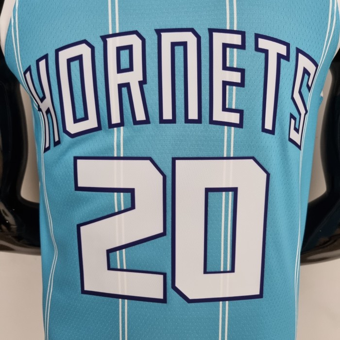 Gordon Hayward Charlotte Hornets 75th Anniversary Swingman Jersey Blue