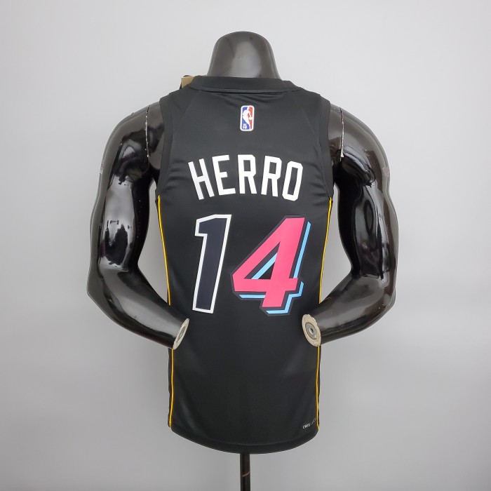Tyler Herro Miami Heat 2022 City Edition Swingman Jersey Black