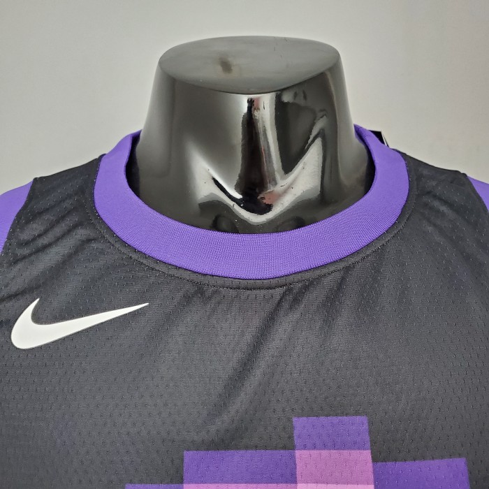 Devin Booker Phoenix Suns City Edition Swingman Jersey Black