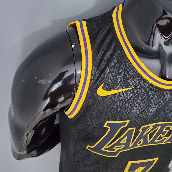 Carmelo Anthony Los Angeles Lakers 2020/21 Swingman Jersey Black