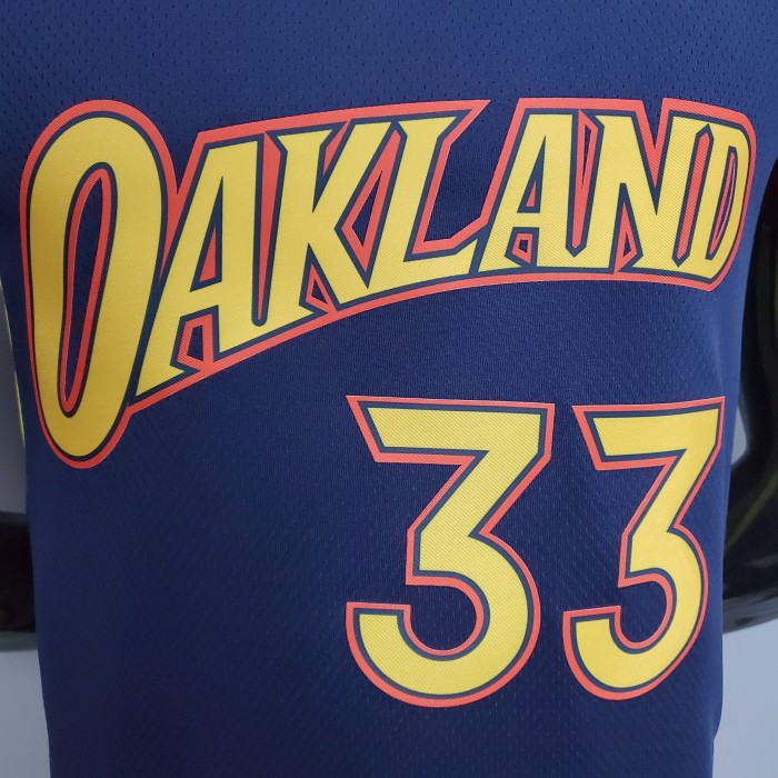 James Wiseman Golden State Warriors City Edition Swingman Jersey Royal Blue
