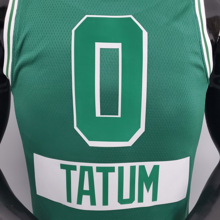 Jayson Tatum Boston Celtics Teltes City Edition 2022 Swingman Jersey Green