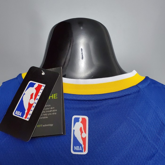 Stephen Curry Golden State Warriors Swingman Jersey Retro Blue