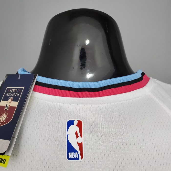 Victor Oladipo Miami Heat Swingman Jersey White