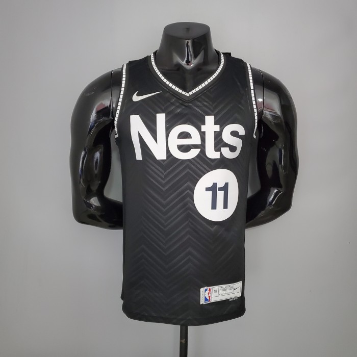 Kyrie Irving Brooklyn Nets Bonus Edition Swingman Jersey Black