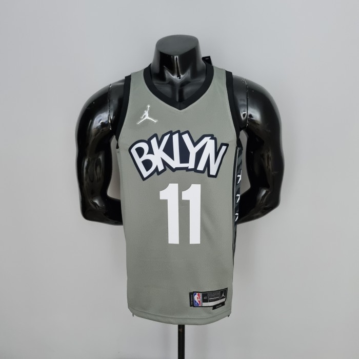 Kyrie Irving Brooklyn Nets 75th Anniversary City Edition Swingman Jersey Royal Blue