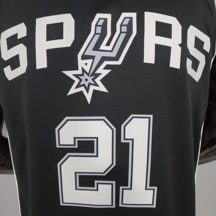 Tim Duncan San Antonio Spurs Swingman Jersey Black