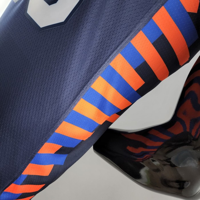 Julius Randle New York Knicks City Edition Striped Swingman Jersey