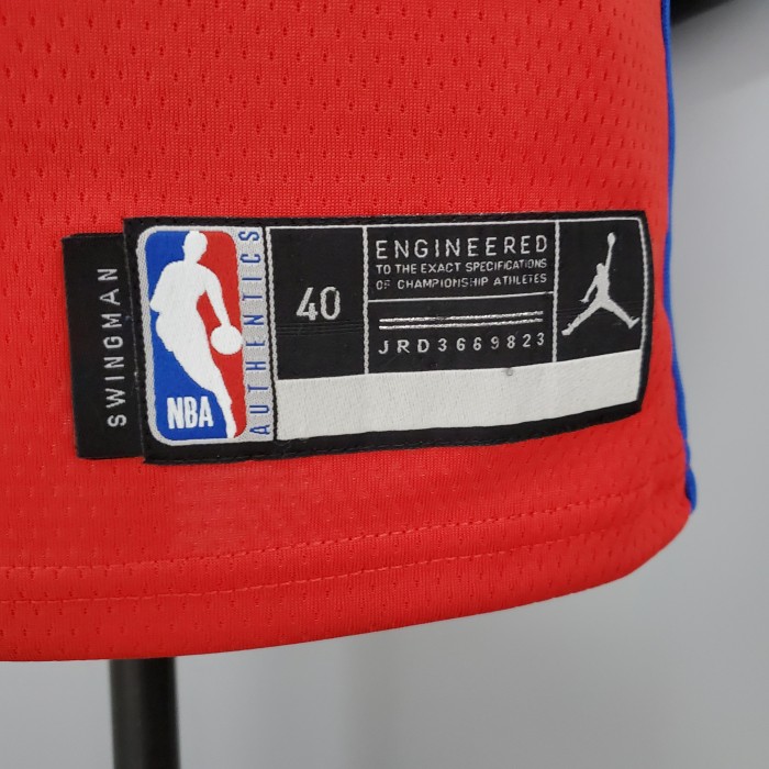 Ben Simmons Philadelphia 76ers 2020/21 Swingman Jersey Themed Red