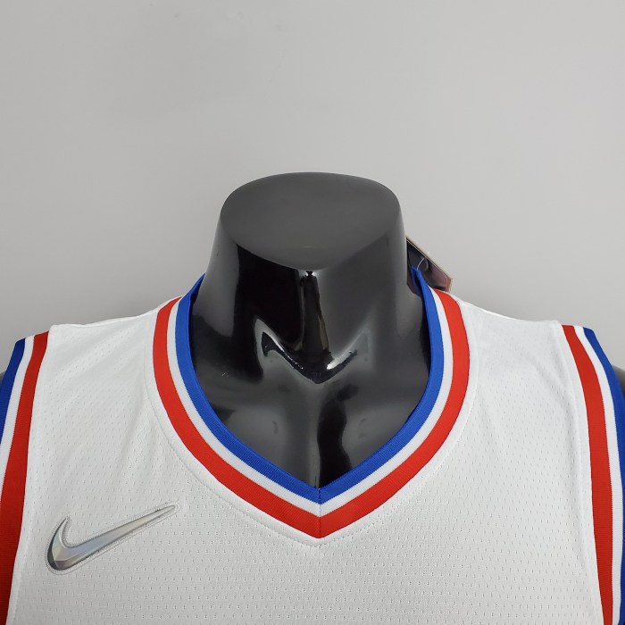 James Harden Philadelphia 76ers 75th Anniversary Swingman Jersey White